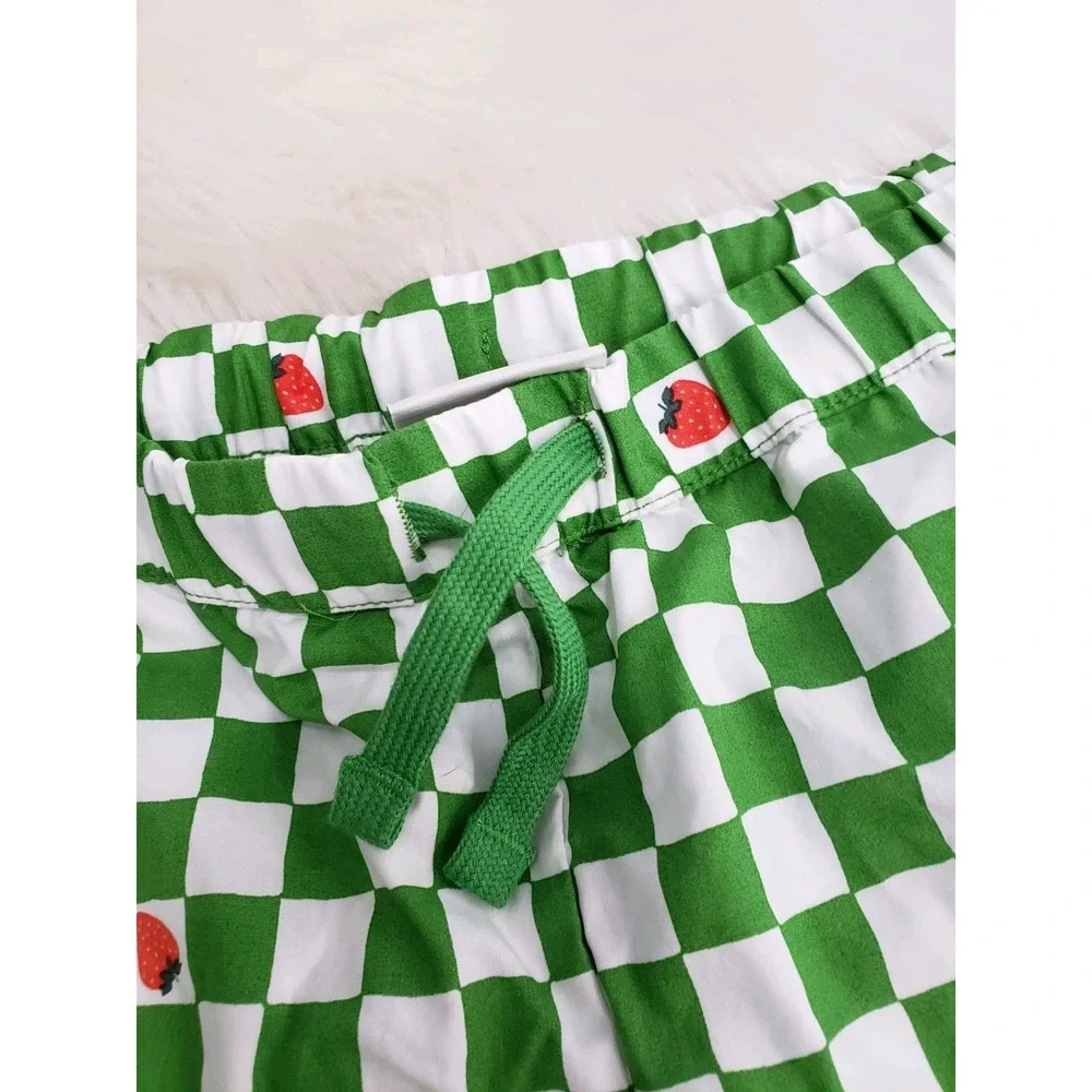 NEW Strawberry Kate Spade‎ x Target Girl's Green Pull On Shorts SIZE XL